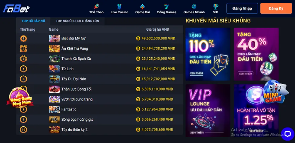 Trò chơi Fan Tan tại Win789